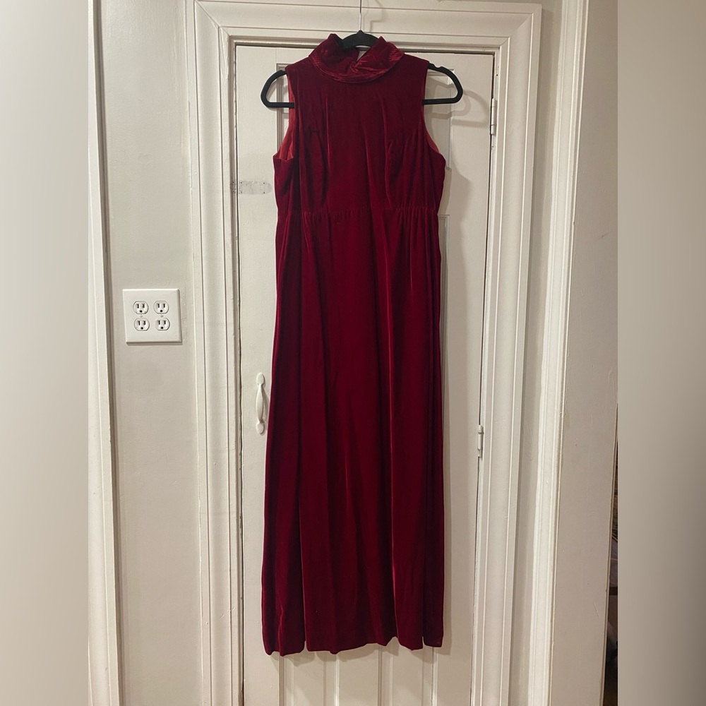 Vintage Mindy Malone velvet dress